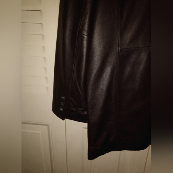 Jones New York City Men's Genuine Leather Jacket - Picture 7 of 12